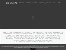 Tablet Screenshot of godigital.es